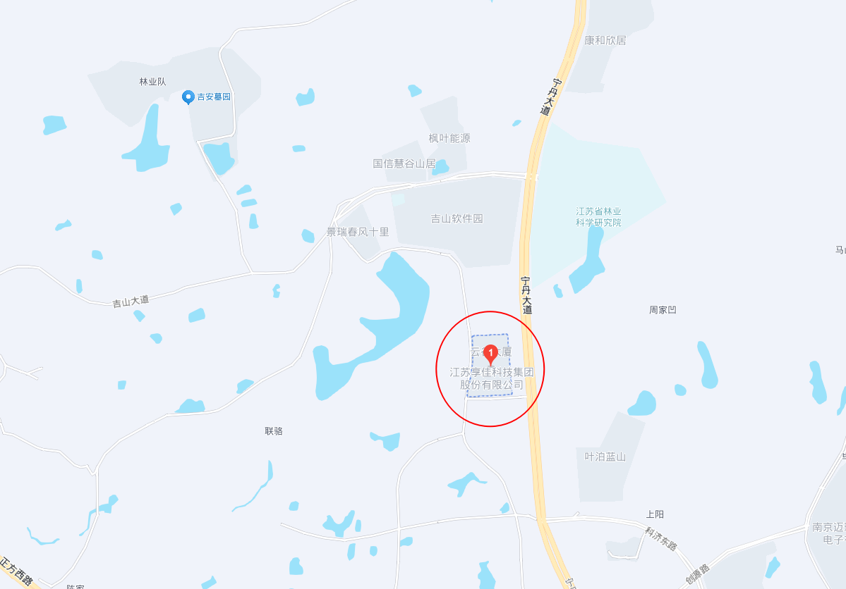 南京星晟所在地图